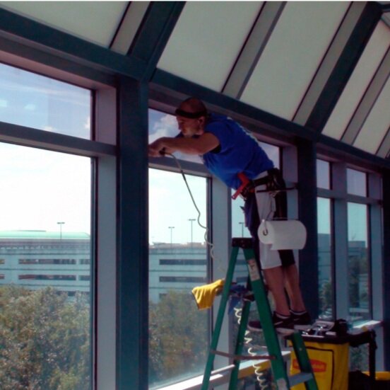 Commercial Window Film Installation